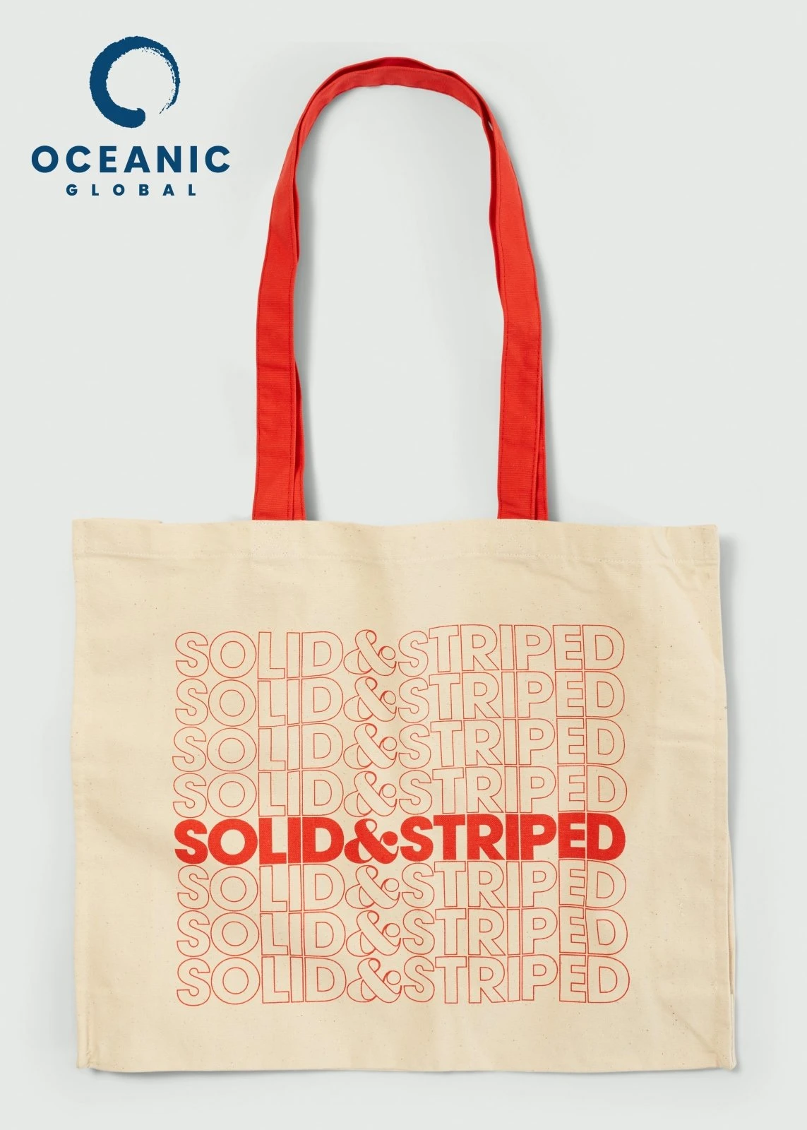 Solid & Striped S&S Canvas Tote Bag 1 Solid & Striped S&S Canvas Tote Bag