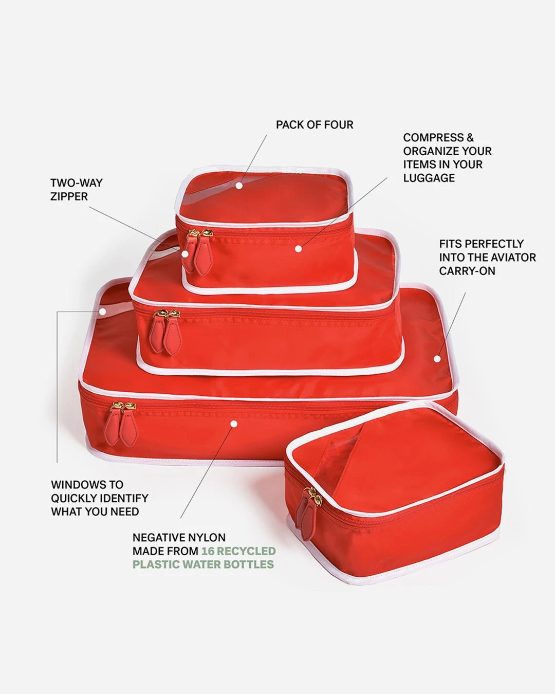 Paravel Packing Cube Quad 2 Paravel Packing Cube Quad - Image 2