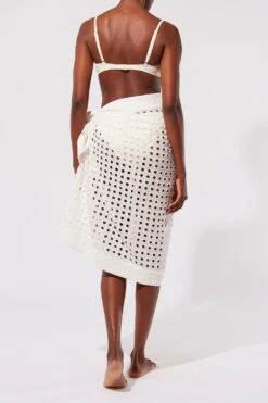 Solid & Striped The Eyelet Pareo -Swim Style Shop the eyelet pareo 764052