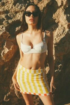 Solid & Striped The Ronnie Mini Skirt